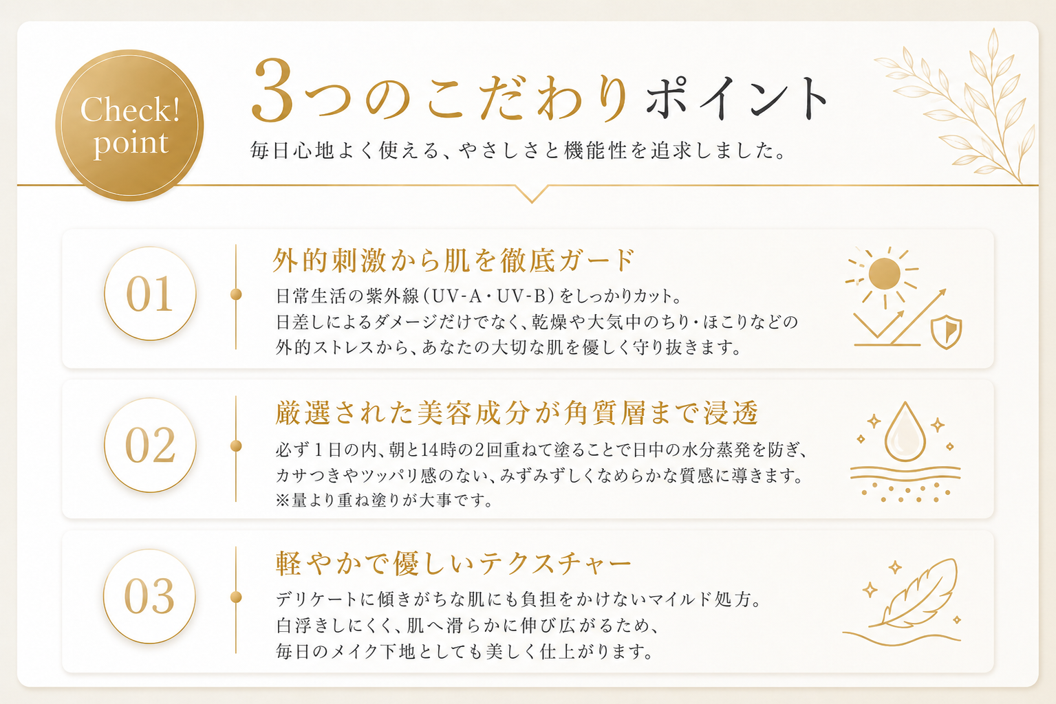 菅貞子ハーブピーリングシリーズ　ＵＶクリーム